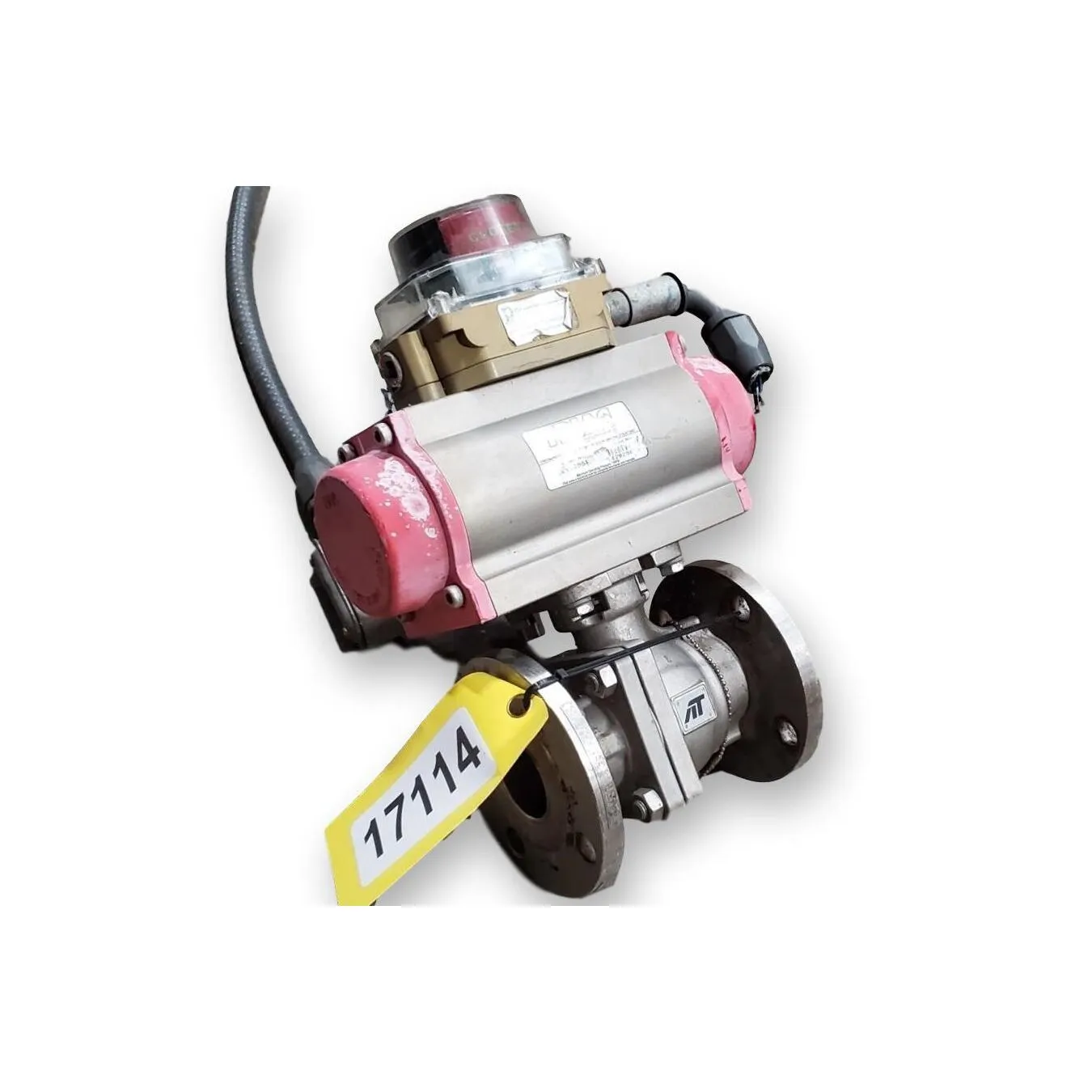 2" Stainless Steel Ball Valve - Flanged Split Body