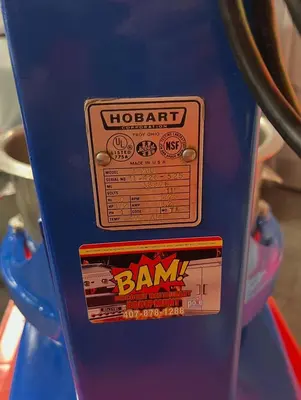 HOBART A200 20 QT Mixer – 115VHOBART A200 20 QT Mixer – 115V