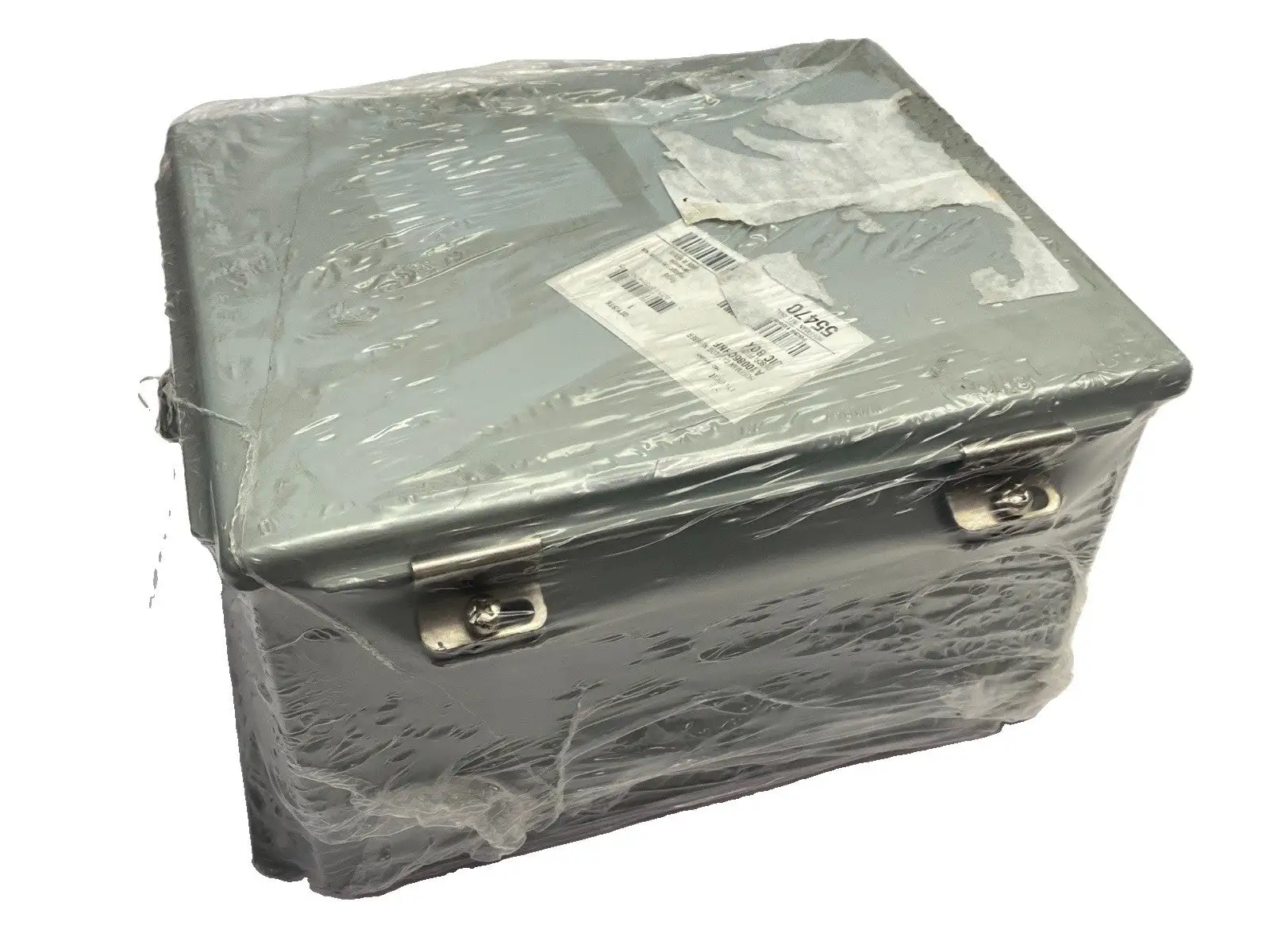 New | in-Stock Hoffman Continuous Hinge Enclosure w/ Clamps Type 4 10x8x6 Gray 55470 Electrical Boxes Michigan US | Maverick Industrial Sales #1392575