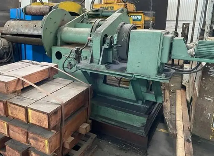50" x .187" x 25,000 Lbs. Paxson Slitting Line (Used)