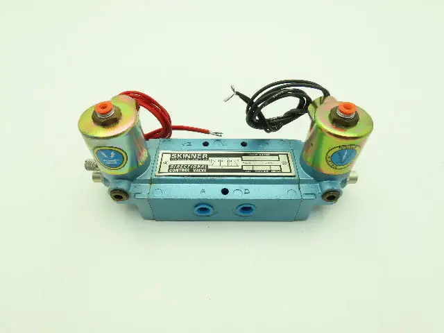 Honeywell Skinner S3RRGAL2 Solenoid Valve 5-Way 3 Pos 120V 150 PSI 1/4" NPT