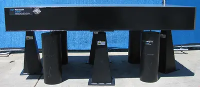 Newport RS 4000 8' x 4' Optical Breadboard  Sealed Hole Table Top RL-2000 Legs
