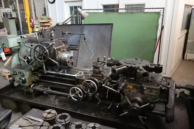 HERBERT NO. 7B COMBINATION TURRET LATHE 23" BED/16" SWING/2.5" BORE/3-7.5HP/20-1000RPM