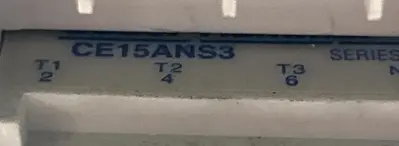 USED CUTLER-HAMMER CE15ANS3