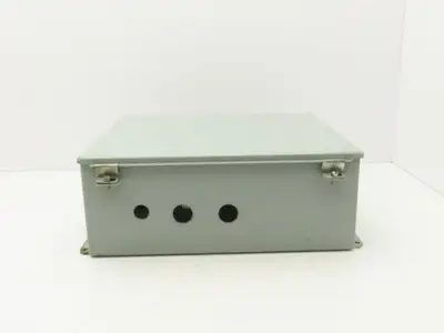 Hoffman A1614CH Electrical Enclosure Control Panel 16x14x6" Back Plate Knockouts