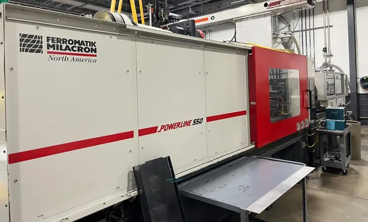 Used CINCINNATI MILACRON POWER LINE NT 550 Injection Molding Machines Florida US | ESCOBAR TRADING, INC. #202801