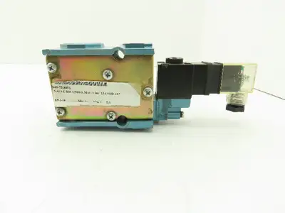 MAC 56C-13-111JD Pneumatic Solenoid 3/2 Spool Valve 120V 1/2" NPT