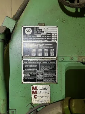 MINSTER B1-32 Gap Frame (OBS) Presses | Mohawk Machinery (3)