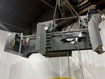 17.5 TON (2014) KONE-CRANES MODEL #CXT60410160P75GGN0S SINGLE GIRDER OVERHEAD CRANE HOIST & TROLLEY: STOCK #18634