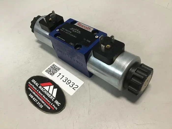 Used REXROTH 4WE6U62EG24N9K4 Valves/Fittings Michigan US | Ideal Machinery #586067