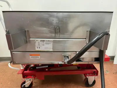 Used Magikitchn Used 36" MagiKitch'n MKE-36-STL Electric Griddle with Thermostatic Controls 208V, 3 Ph - FG5 Commercial Flat Top Griddles Illinois US | Falcon Restaurant Supply #1374873