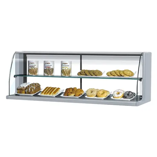 Turbo Air TOMD-30HS 28" High Top Dry Display Case for TOM-30S/L, Stainless Steel