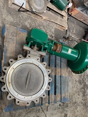 Fisher 16"-150# type 8532 Butterfly Valve Stainless