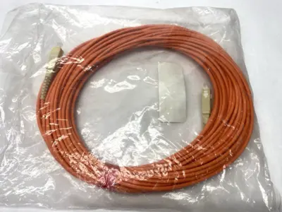 NEW TYCO ELECTRONICS FIBER OPTIC CABLE ASSEMBLY 15M LENGTH