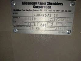USED 2009 ALLEGHENY 20-350C