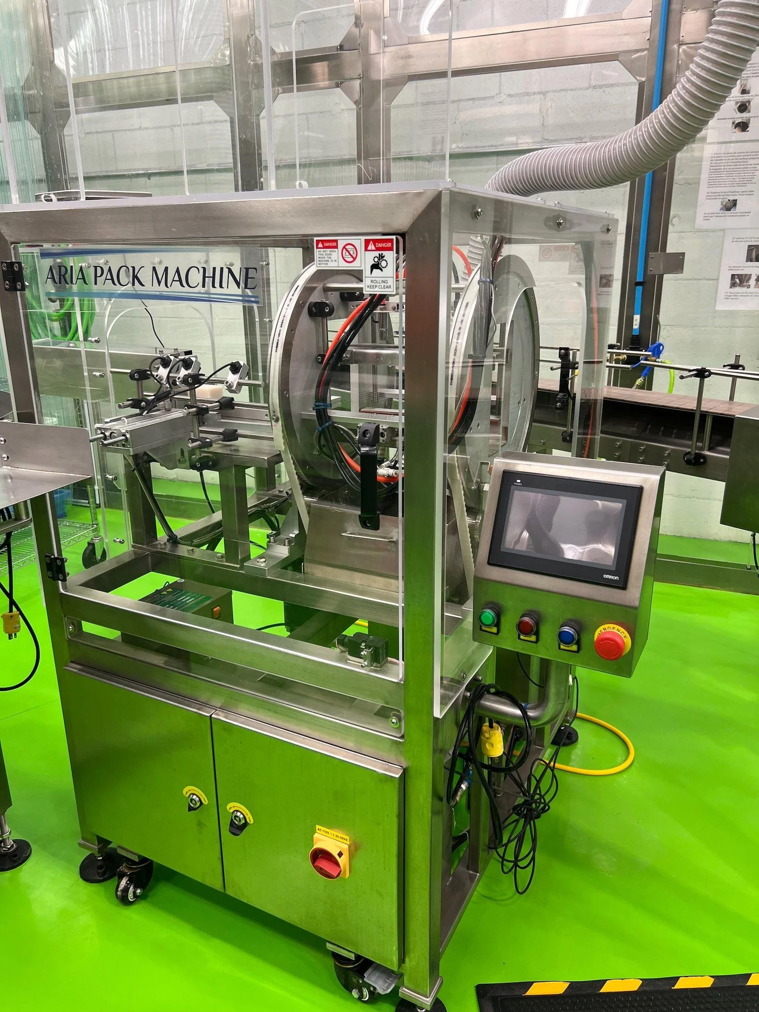 Indexer Filling Jar Line Automation (Unscrambling, blowing, filling indexing) | ARIAPACK # 643