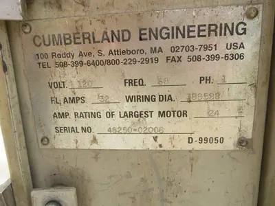 CUMBERLAND X1400 Reprocessing Equipment, Granulators | Mark One Machinery (10)