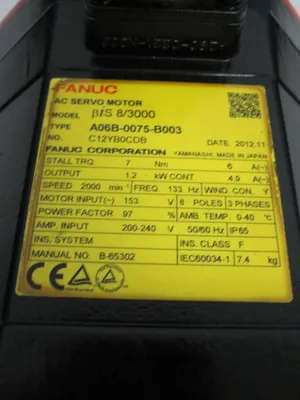 USED FANUC A06B-0075-B003