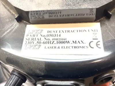USED LPFK DUST EXTRACTION UNIT 230V 50-60HZ