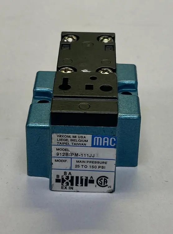 Used MAC VALVES 912B-PM-111JJ Solenoid Valves Ohio US | Surplus Asset Holdings #1247887