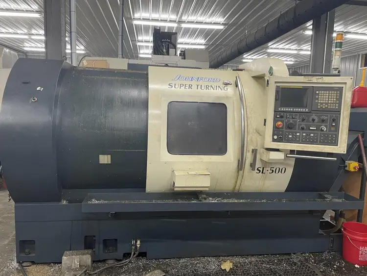 Used 2010 JOHNFORD SL-500 CNC Lathes Michigan US | Tramar Industries #419488