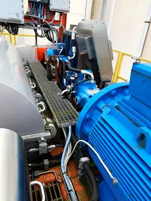(2) Swaco CD 600 FH drilling mud centrifuges, A890 duplex SS.