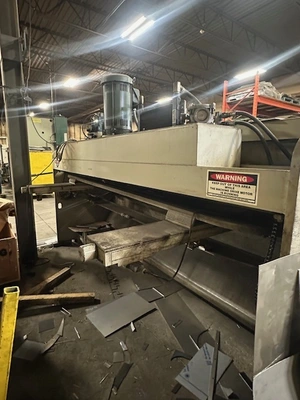 Accurshear 625010 Hydraulic Power Squaring Shear .25″ x 10′