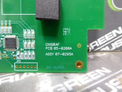 Oxigraf 05-0208A Oxygen Deficiency Analyzer Interface Board 07-0295A Used