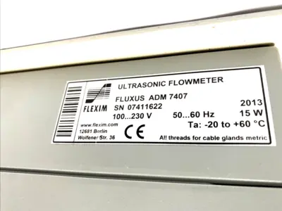 USED FLEXIM, FLEXUS ADM 7407