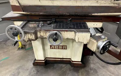12" X 24" ACER MODEL #AGS-1224AHD HYDRAULIC HORIZONTAL SURFACE GRINDER: STOCK #23370