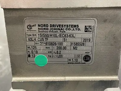 NEW 2019 NORD SK 1SIS50/H10L-IEC63-63L/63L/4CUSTF