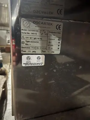 Used OSCARTEK F82TSRV150 Display Refrigerators Florida US | BAM Discount Restaurant Equipment #1384868