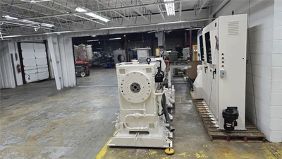 4.5" PTI Water Ring Pelletizing Line, Vented Barrel