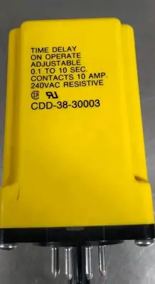 Potter & Brumfield Time Delay Relay CDD-38-30003 Range 0.1-10sec Loc3C27