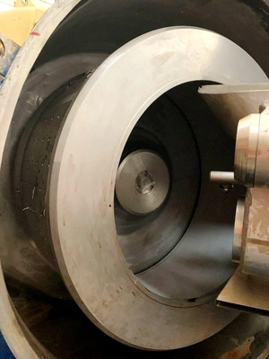 Krauss-Maffei HZ 63 Si peeler centrifuge, 316SS.
