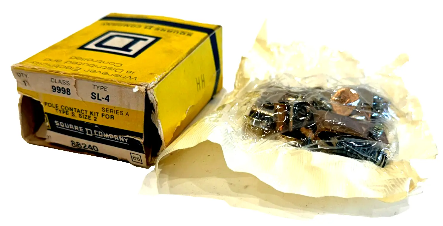 NEW SQUARE D 9998-SL-4 CONTACT KIT 9998SL4