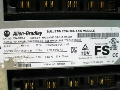 USED Allen-Bradley 2094-BM03-S