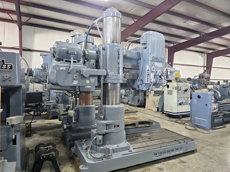 Used CARLTON 4A 5'X15 Radial Drills Texas US | N & R Machine Sales #206068