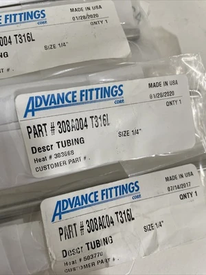 NEW ADVANCE 308A004 T316L