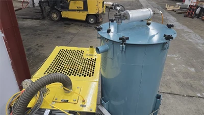 105 CFM Una-Dyn Powermax HP Pump, w/ 2" Hopper, 5 HP