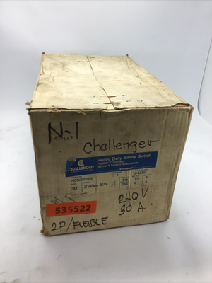 New | in-Stock Challenger HDN221SN Disconnects California US | Davliegogo LLC #1706166