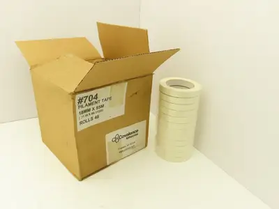 Covalence #704 Filament Tape 18mm x 55m (.71 IN x 60.1 YDS) 48 Rolls