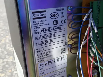 Used 2018 ATLAS COPCO PF4002CHW Industrial Controls Ohio US | HGR 24 #1094904