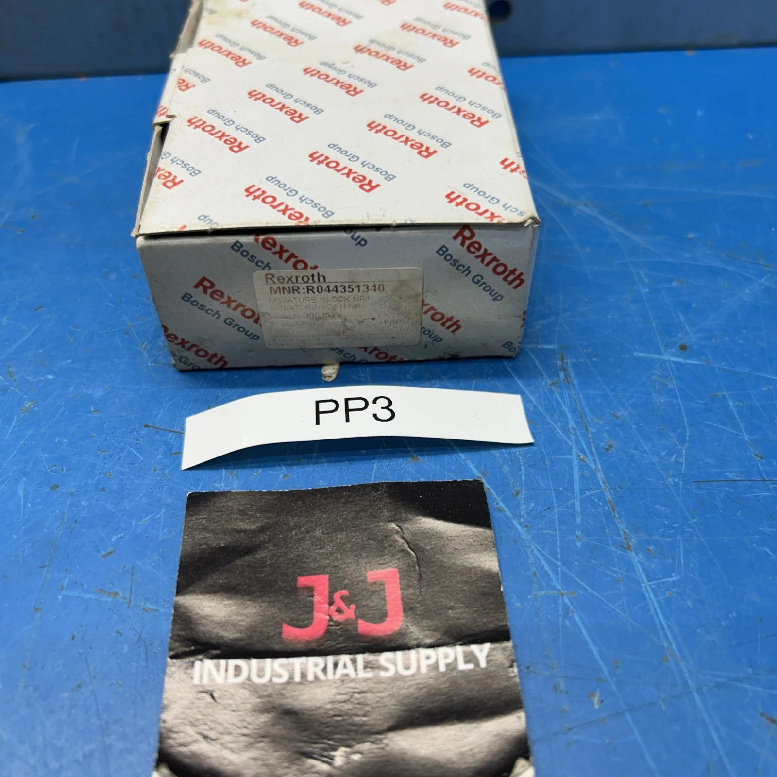 REXROTH MINIATURE RUNNER BLOCK R044351340 NIB  Fast Shipping! + Warranty