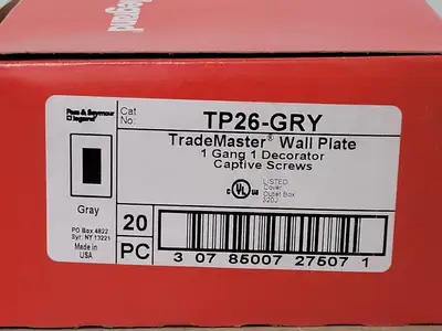 NEW PASS & SEYMOUR TP26-GRY