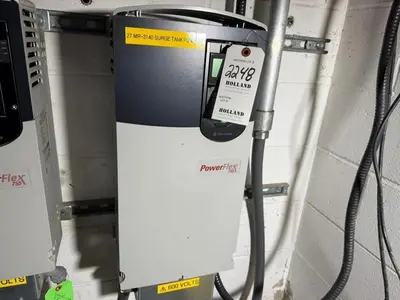 50 HP ALLEN BRADLEY POWERFLEX 755 DRIVE CAT. 20G11NE052JA0NNNNN 600V MFG. 2022
