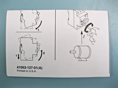 NEW Allen-Bradley 190E-AND2-CB40C