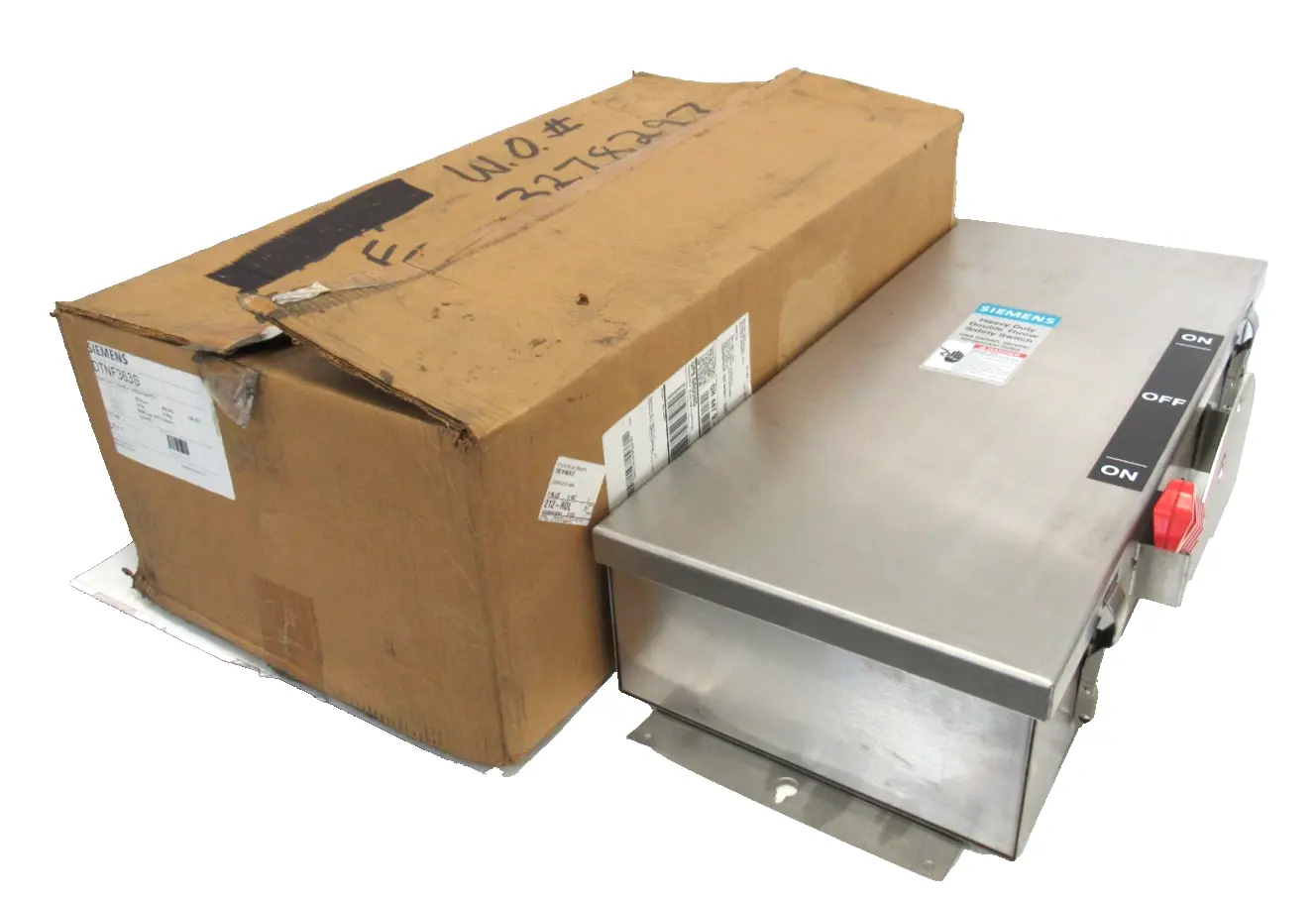 NEW SIEMENS DTNF363S SAFETY SWITCH DOUBLE THROW 100A