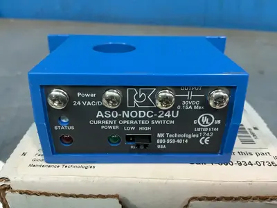 Used NK TECHNOLOGIES AS0NODC24U Relays & Switches Ohio US | HGR 24 #1357308