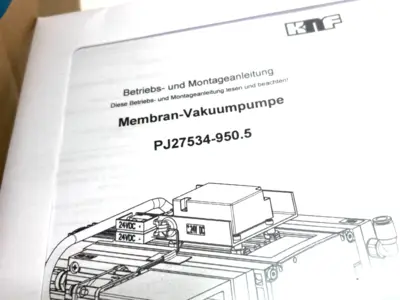 560-330, PJ27534-950.5 | KNF Group PJ27534-950.5 Membran Vacuum Pump, Inficon 560-330 Backing Pump - New Other